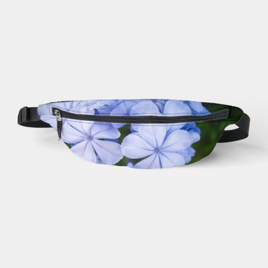 Blue Floral Bokeh Bauchtasche (Vorderseite)