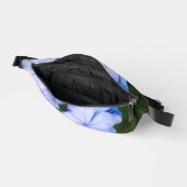 Blue Floral Bokeh Bauchtasche (Offen)