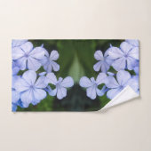 Blue Floral Bokeh Handtuch (Handtuch)