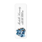 Blue Floral Books A New Chapter Brautparty (Vorne)