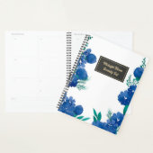  Blue Floral Botanical Notebook Planer (Anzeige)