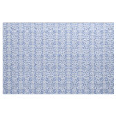 Blue Floral Damask Stoff (Yard (91,4 cm))