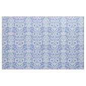 Blue Floral Damask Stoff (Fat Quarter (45,7 x 55,9 cm))