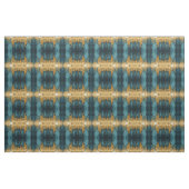 Blue Floral Fabric Seamless Pattern Boho Modern Stoff (Yard (91,4 cm))