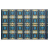 Blue Floral Fabric Seamless Pattern Boho Modern Stoff (Yard (91,4 cm))