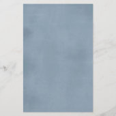 Blue Floral Lemon Hauptpresse, was Groom sagt (Rückseite)