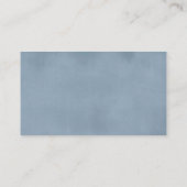 Blue Floral Lemon Main Squeeze Diaper Raffekarte Begleitkarte (Rückseite)