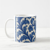 Blue Floral Mug. Kaffeetasse (Links)