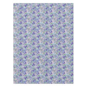 Blue Floral Paisley Tischdecke (Vorderseite)
