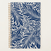 blue floral pattern with diverse leaves & blossoms planer (Vorderseite)