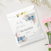 Blue Floral Spanish Baby Shower Boy Geschenktütchen (Versiegelt)