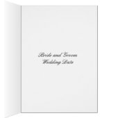 Blue Floral Table Cards (Innen (Rechts))