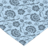 Blue Floral Table Runner Großer Tischläufer (Ecke)