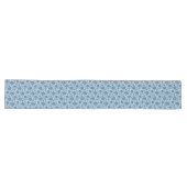 Blue Floral Table Runner Großer Tischläufer (Horizontal)