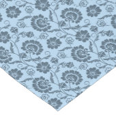 Blue Floral Table Runner Mittelgroßer Tischläufer (Ecke)