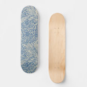 BLUE FLORAL VINTAG SKATEBOARD (Vorderseite)