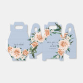 Blue Floral Wedding Collection Gevor Box Geschenkschachtel (Ungefaltet)