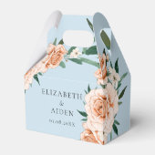 Blue Floral Wedding Collection Gevor Box Geschenkschachtel (Vorderseite)