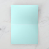 BLUE FLOREK BOY BABY DUSCHEN ROSE BLUE BLWERKS ANKÜNDIGUNG (Innenseite)