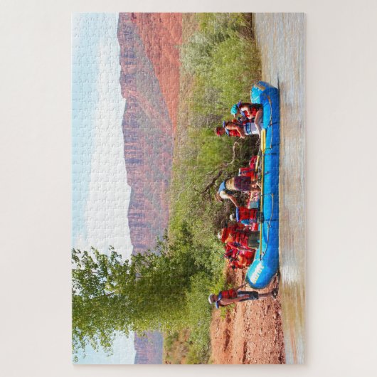 Blue Floß, Colorado River, Utah Puzzle (Vertikal)