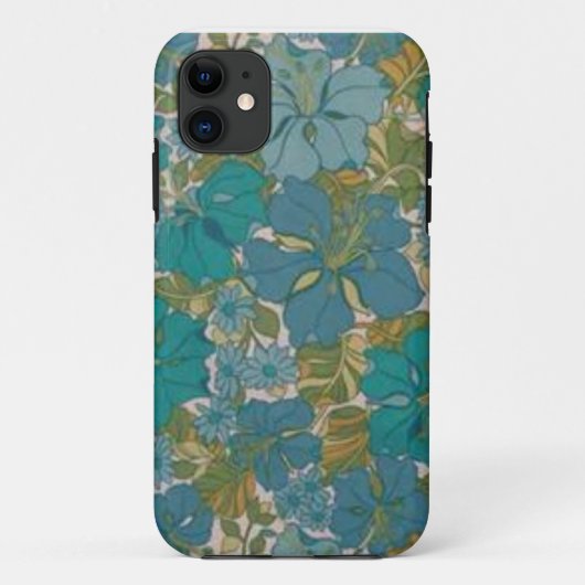 Blue Flower Phone Case (Rückseite)