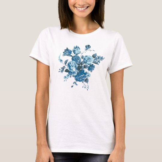 blue flowers bouquet T-Shirt