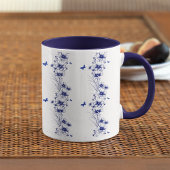 Blue Flowers Kaffeemaschine Kaffeemaschine Tasse