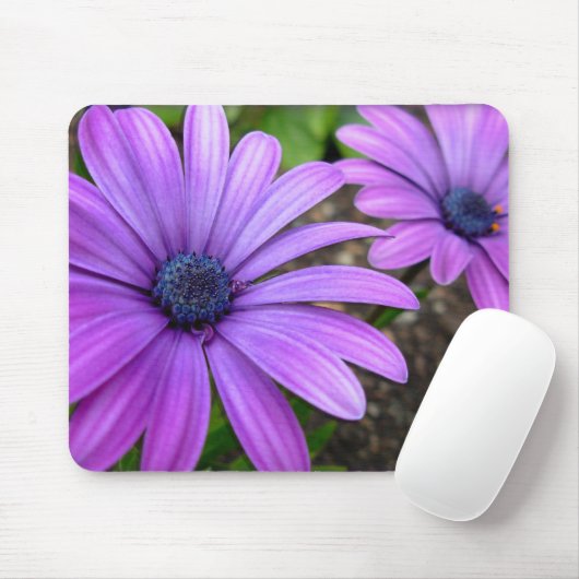 Blue Flowers Mousepad Daisy Computergeschenke (Mit Mouse)