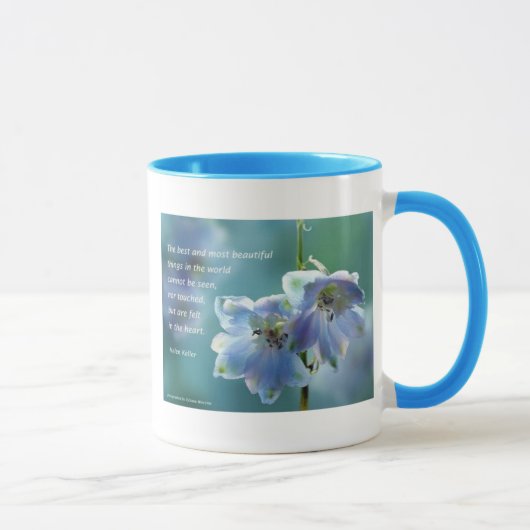 Blue flowers mug tasse (Rechts)