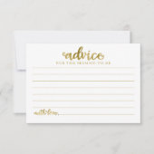 Blue Flowers Pumpkin Fall Baby Shower Ratgeber Kar Einladung (Vorderseite)