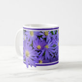 Blue Flowers Tasse Kaffee Cup Blue Daisies Cup (Vorderseite Links)