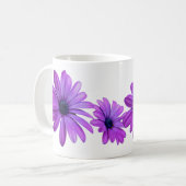 Blue Flowers Tasse Kaffee Cup Blue Daisies Cup (Vorderseite Links)