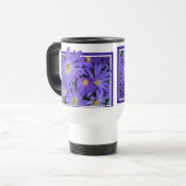 Blue Flowers Tasse Travel Cup Blue Daisis Cup (Vorderseite Links)