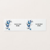 Blue Flying Butterflies Morpho (Außenseite Aufgefaltet)