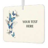 Blue Flying Butterflies Morpho Autolufterfrischer (Links)
