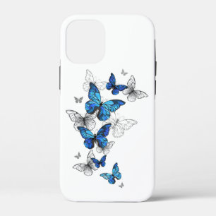 Blue Flying Butterflies Morpho Case-Mate iPhone Hülle