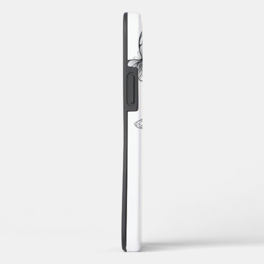 Blue Flying Butterflies Morpho Case-Mate iPhone Hülle (Rückseite / Rechts)