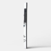 Blue Flying Butterflies Morpho Case-Mate iPhone Hülle (Rückseite / Links)