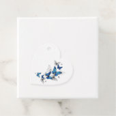 Blue Flying Butterflies Morpho Geschenkanhänger (Beispiel)