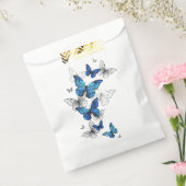 Blue Flying Butterflies Morpho Geschenktütchen (Versiegelt)