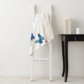 Blue Flying Butterflies Morpho Sherpadecke (Beispiel)