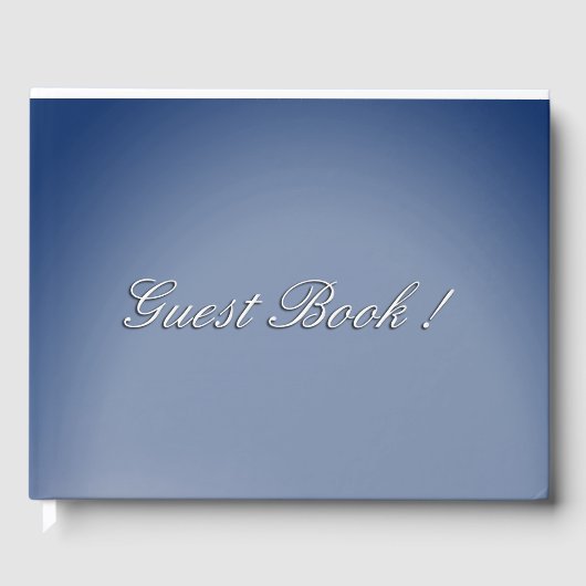 Blue Fog Gästebuch (Vorderseite)