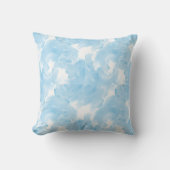 Blue Fog Throw Cushion Kissen (Vorderseite)