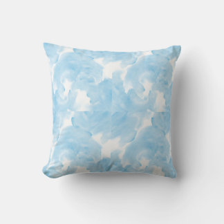 Blue Fog Throw Cushion Kissen