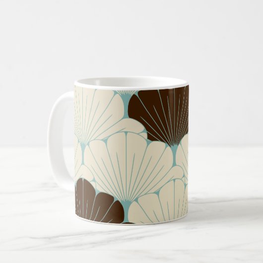 Blue Foliage Kaffeetasse (Vorderseite Links)