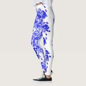 Blue Foliage Leggings (Links)