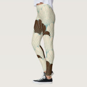 Blue Foliage Leggings (Links)