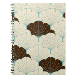 Blue Foliage Notizblock