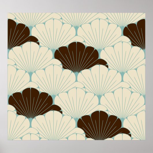 Blue Foliage Poster (Vorne)