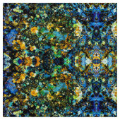 Blue Fools Gold Fabric Stoff (Nahaufnahme)